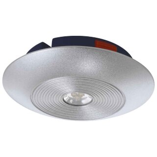 Osram LED Einbaudownlight S 6,5W 325lm Alu 830 3000K silber 80°