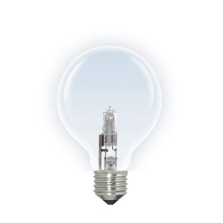 LAES Eco Halogen Glühbirne Globe G80 28W fast wie 40W E27...