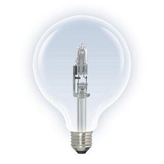 LAES Eco Halogen Glühbirne Globe G125 70W fast wie 100W...