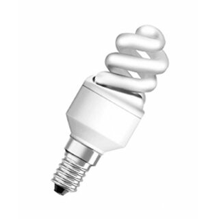 Osram Duluxstar Nano Twist 7W = 38W E14 Energiesparlampe 2500K warmweiß