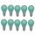 10 x Glühbirne 25W E27 Grün Glühlampe 25 Watt Glühbirnen Glühlampen