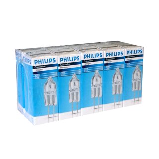10 x Philips Halogen Stiftsockel 35W GY6,35 12V klar...