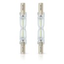 2 x Philips Eco Halogenstab 78mm 120W = 150W R7s...