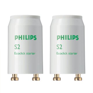 2 x Philips Starter S2 Ecoclick 4-22W Ecoclick Starter...