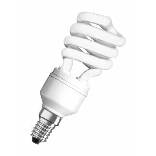 Osram Energiesparlampe Duluxstar Mini Twist Spirale 8W E14 825 extra warmweiß 2500K