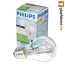 Philips Eco Halogen Glühbirne 53W = 70W / 75W 230V E27 EcoClassic Glühlampe dimmbar