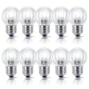 10 x Philips Halogen Tropfen Glühbirne 28W = 40W / 35W...