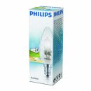 Philips Eco Kerze gedreht Glühbirne 18W = 23W E14 klar warmweiß dimmbar