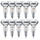 10 x Philips Eco Halogen Spot R50 18W = 25W E14 Reflektor...