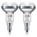 10 x Philips Eco Halogen Spot R50 18W = 25W E14 Reflektor...