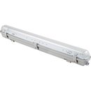 LED Feuchtraumwannenleuchte 1 x 9W = 18W 850 Lumen 4000K kaltweiß mit LED Glasröhre