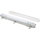 LED Feuchtraumwannenleuchte 1 x 9W = 18W 850 Lumen 4000K...