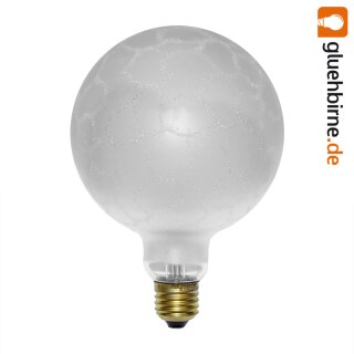 Paulmann Globe G125 40W Krokoeis Satiniert Glühbirne Glühlampe 125mm Rarität