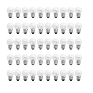 50 x Glühbirne Tropfen 7W E27 klar Glühlampe 7 Watt...