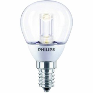 Philips Novallure LED Leuchtmittel Tropfenform 2W=10W E14 klar 2700K warmweiß