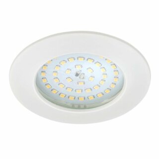 Briloner LED Einbauleuchte rund weiß starr IP44 10,5W 1000lm Warmweiß 3000K 110°