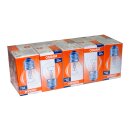 10 x Osram Glühbirne Tropfen 25W E27 klar Glühlampe 25...