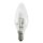 5 x Kerze Eco Halogen Glühbirne 42W = 60W / 55W E14 Glühlampe warmweiß dimmbar