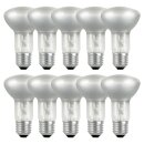 10 x Reflektor Glühbirne R63 40W E27 matt Glühlampe 40 Watt Glühbirnen Glühlampen