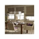 Schöner Wohnen 8203 Raffrollo Granada 80cm x 190cm Faltrollo Jalousie beige schwarz gewebt PX001