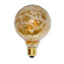 LED Filament Globe Krokoeis Gold G95 6W = 60W E27...