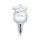 Philips Energiesparlampe Tornado 5 Watt = 30W E14 XSmall Schnellstart warmweiß 827