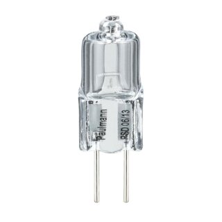 TIP Halogen Leuchtmittel Stiftsockellampe 35W GY6,35 12V klar 520lm warmweiß 2900K dimmbar