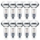 10 x Philips Eco Halogen Reflektor R63 42W = 55W / 60W...