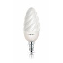 Philips ESL Energiesparlampe Kerze gedreht 5W E14 827...