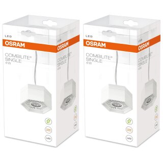 2 x Osram LED Pendellleuchte Combilite Single Pendant 4W...