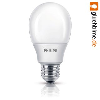 Philips Energiesparlampe 8W = 38W / 40W E27 matt Birnenform warmweiß 2700K