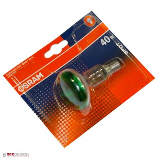 1 x Osram Reflektor Glühbirne Spot Color Grün R50 40W 40 Watt Glühlampe E14