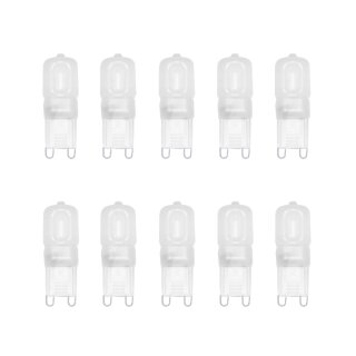 10 x Mini LED G9 2.5W 200lm 230V warmweiß 3000K Ersatz für Halogenleuchtmittel 20W