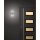 Helestra LED Außenleuchte Wandlampe Kito 44 IP54 Silbergrau 2x3W Warmweiß 3000K Up&Down