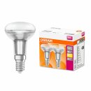 2 x Osram LED Leuchtmittel Glas Reflektor R50 2,6W = 40W E14 210lm klar warmweiß 2700K