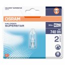 Osram Halogen Leuchtmittel Stiftsockellampe Superstar 48W = 60W G9 klar 740lm warmweiß dimmbar