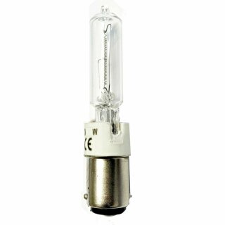 Kandolite Halogen Leuchtmittel JD Röhre Keramik 75W BA15d klar 1050lm warmweiß 2800K dimmbar