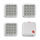 Osram QOD LED Basis SET weiß 3 x 3,5W = 40W Licht Unterbauleuchte Möbelleuchte Schranklicht PX001