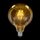 LED Filament Globe G125 Glühbirne 8W E27 gold gesprengelt Kopfspiegel warmweiß