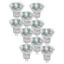 10 x Halogen Reflektor 20W GU4 30° 12V MR11 Halogenlampe