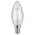 Paulmann LED Filament Kerze 2,6W = 25W E14 klar 250lm warmweiß 2700K