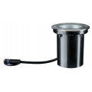 Paulmann LED Bodeneinbaustrahler Plug & Shine Silber...
