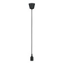 Paulmann Pendelleuchte Neordic Ketil Schwarz max. 60W E27...