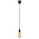 Paulmann Pendelleuchte Neordic Ketil Schwarz max. 60W E27...