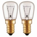 2 x näve Glühlampe Röhrenlampe T25 40W E14...