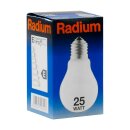 10 x Radium Glühbirne A60 Kolben 25W E27 matt 220lm...