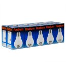 10 x Radium Glühbirne A60 Kolben 100W E27 matt...