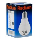 10 x Radium Glühbirne A60 Kolben 100W E27 matt...