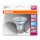 6 x Osram LED Star PAR16 Leuchtmittel Glas Reflektor 4,3W = 50W GU10 kaltweiß 4000K 36°