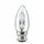 Luminizer Eco Halogen Leuchtmittel Kerze 28W = 34W B22 klar 370lm dimmbar warmweiß